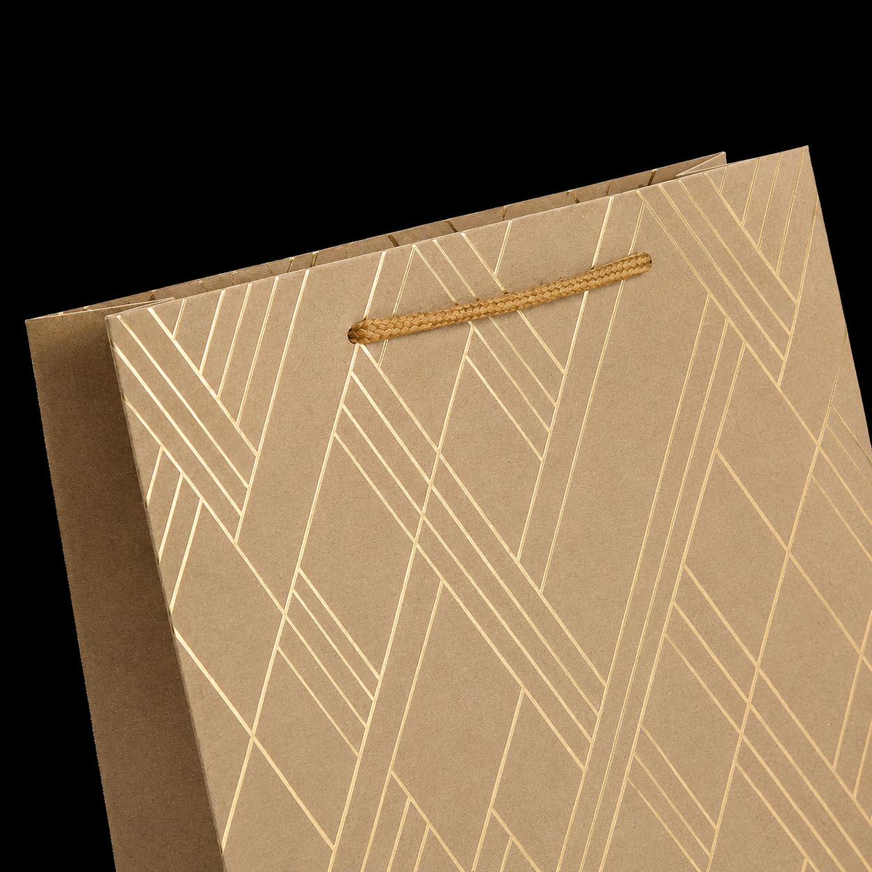 Papel kraft natural para sacolas personalizadas